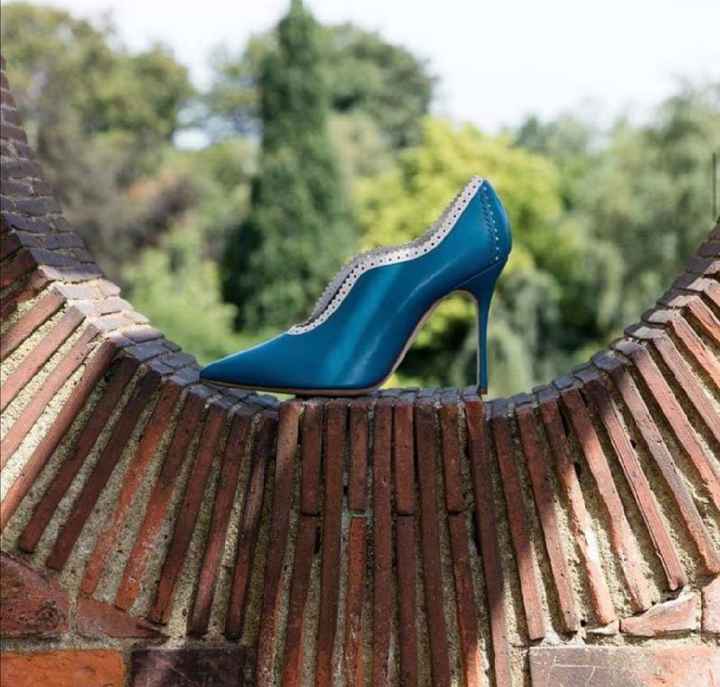 Tú algo azul en zapatos - 6
