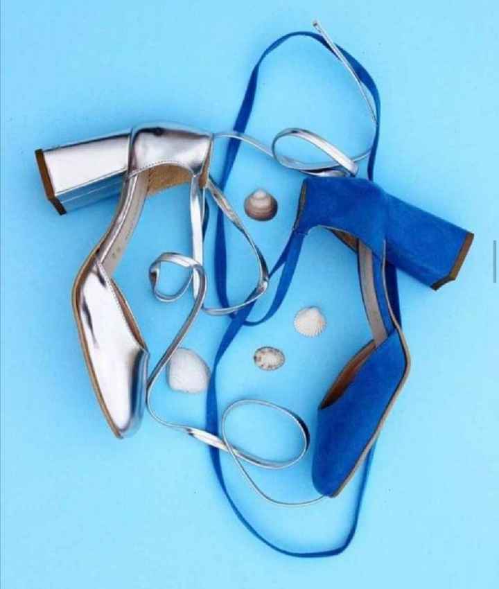 Tú algo azul en zapatos - 8