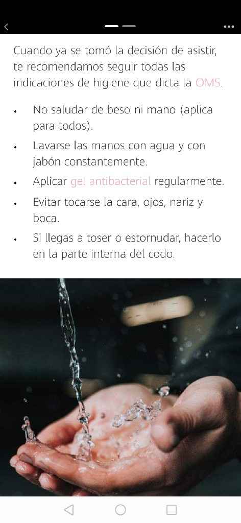 Recomendaciones para eventos ante el covid-19 - 6