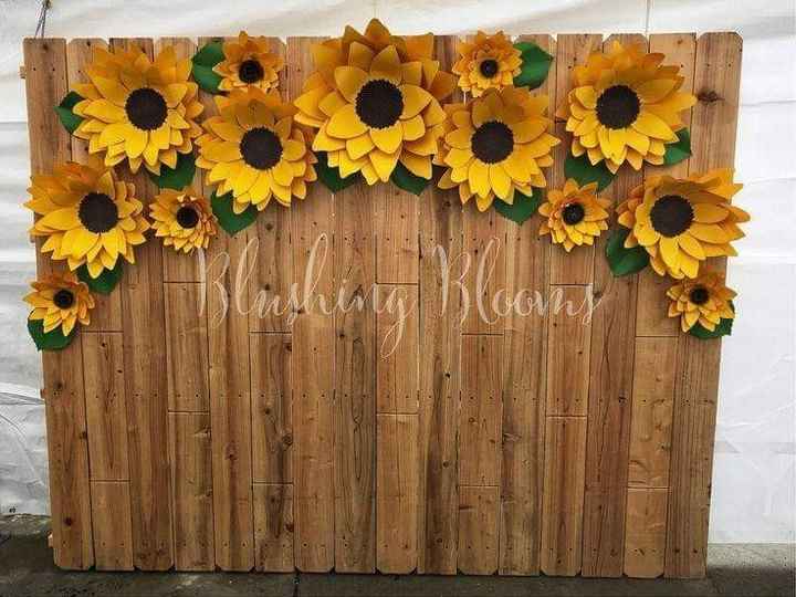 🌻Decoración para despedida de soltera con girasoles. 🌻 - 1