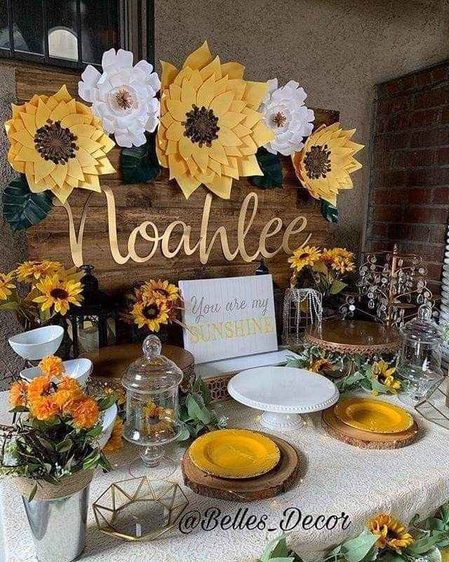 🌻Decoración para despedida de soltera con girasoles. 🌻 - 2