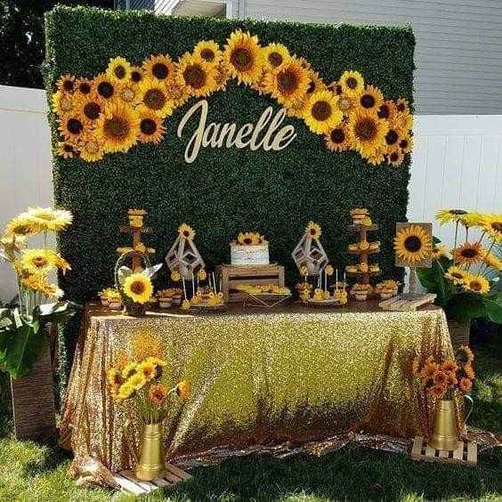🌻Decoración para despedida de soltera con girasoles. 🌻 - 4
