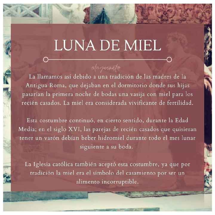 Luna de miel ¿por qué la llamamos así? - 2