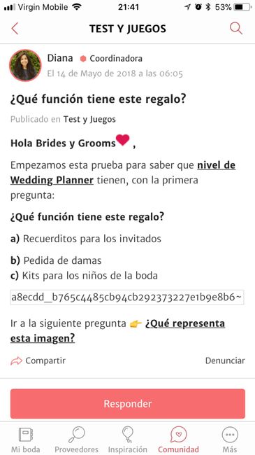 ¿Qué función tiene este regalo? 1