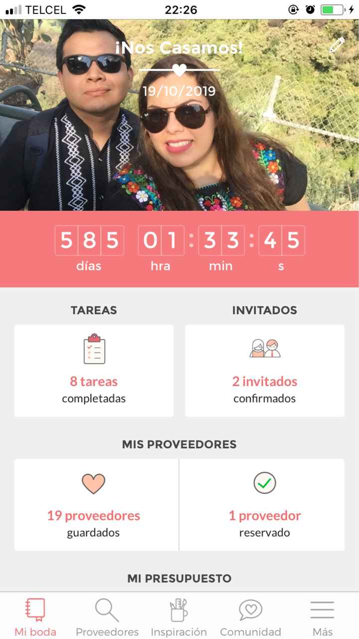 ¿Cuánto falta para que se casen? - 1