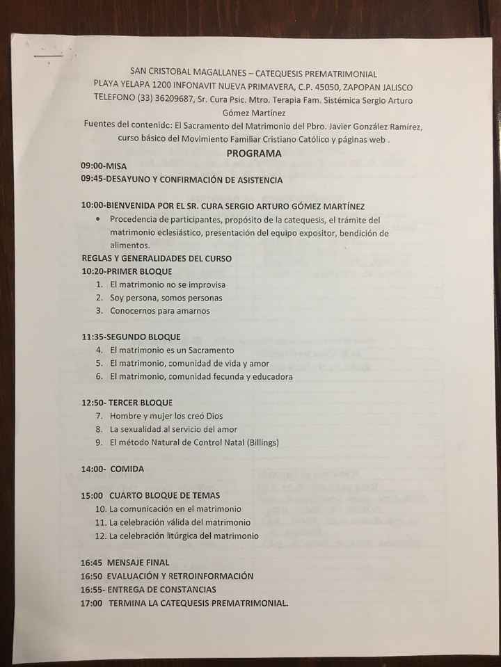 Programa general