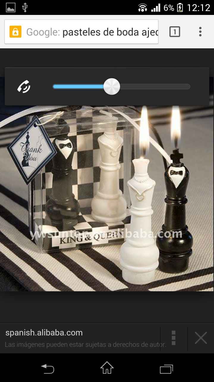 Buscando las velas perfectas - 1