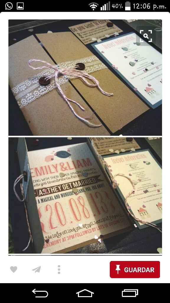 Ayuda...  sobres para invitaciones!!!! - 1