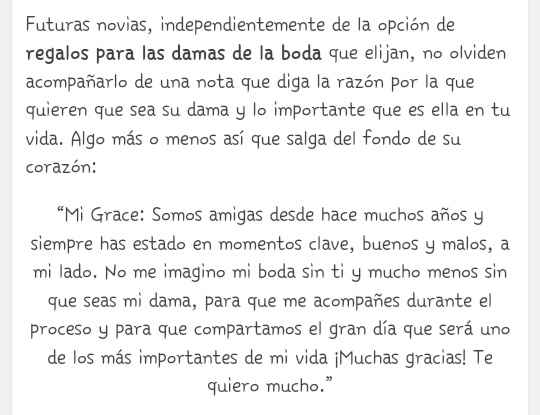 Damas de honor :) - 1