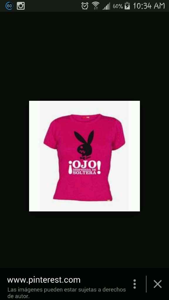 Playeras para despedida girls night - 2