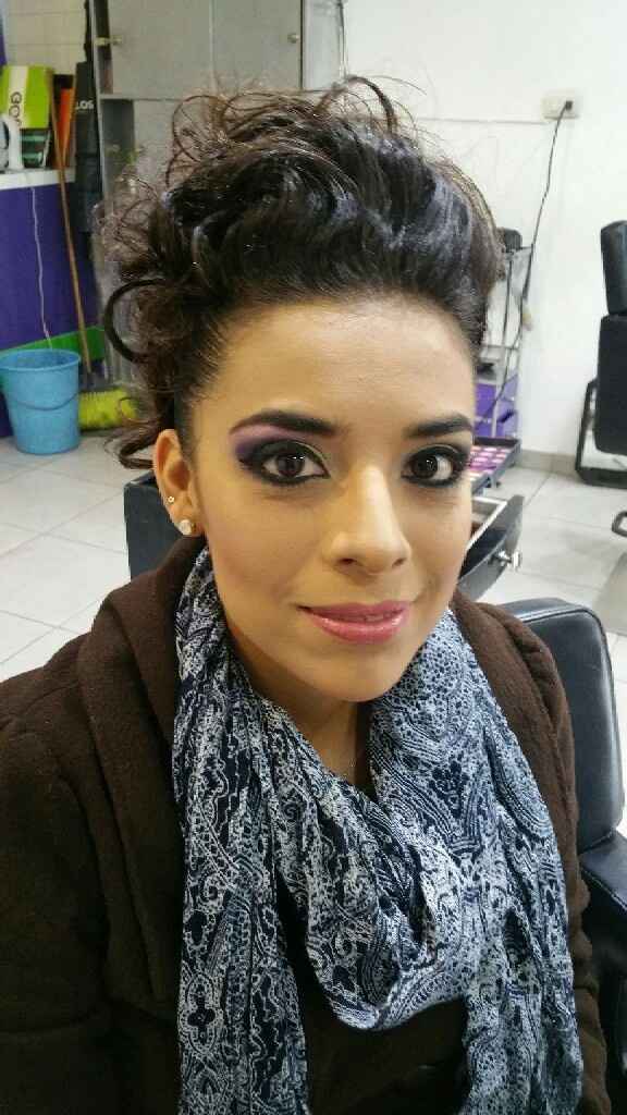 Prueba de peinado y maquillaje mode on !!! - 1