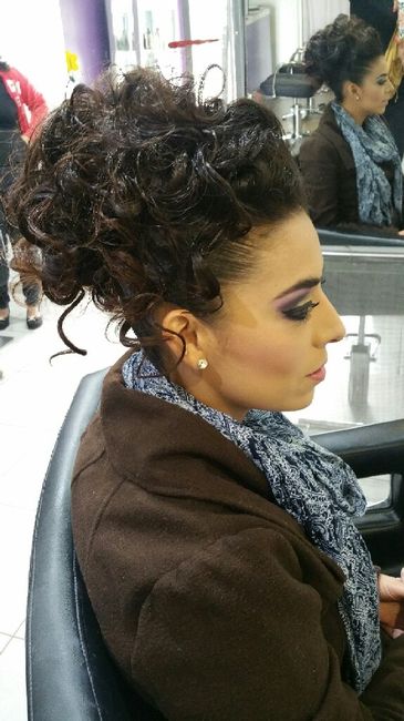 Prueba de peinado y maquillaje mode on !!! - 2