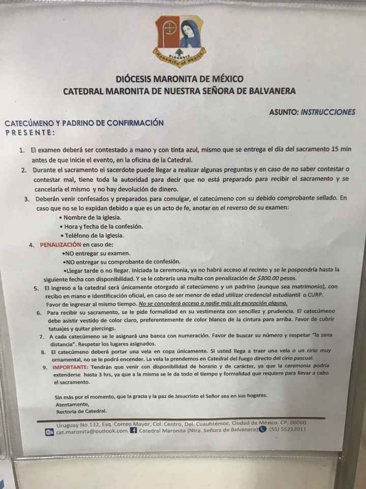 Confirmación express - 2