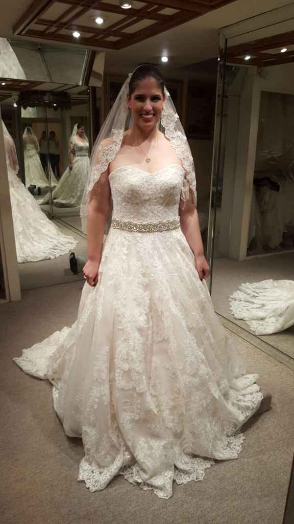 Vestido de novia color rosa ¿te atreverías? - 1