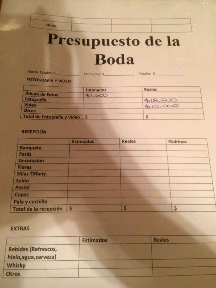 Carpeta para organizar la boda - 4