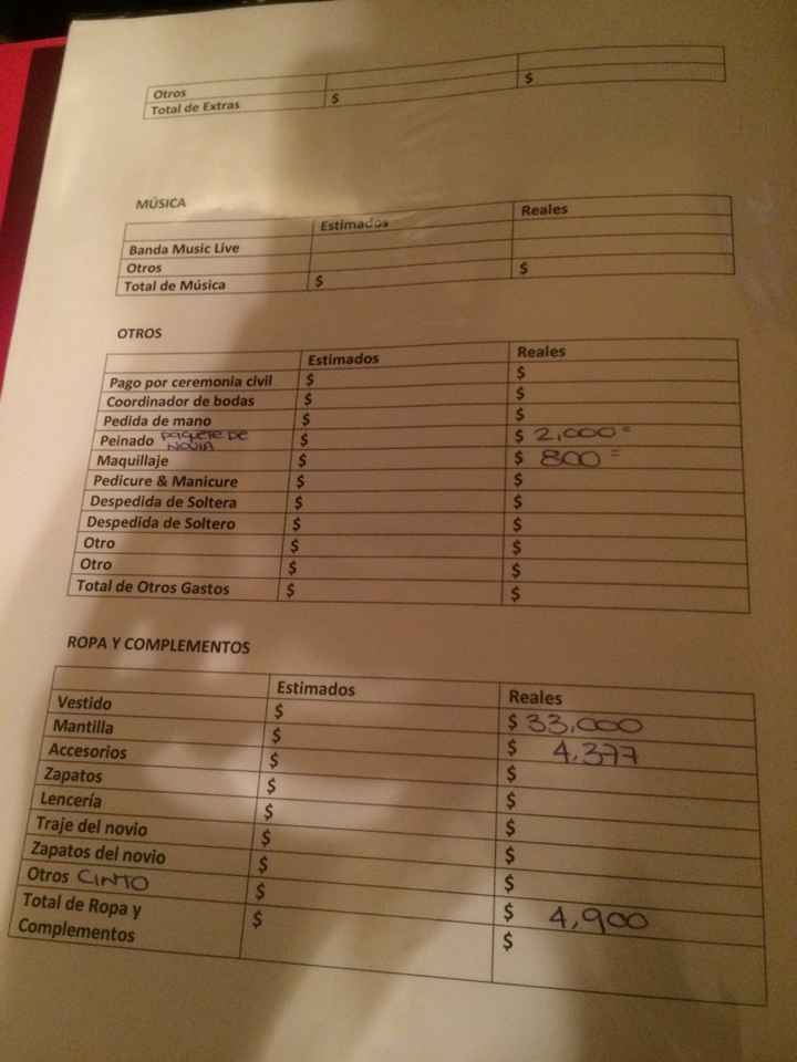 Carpeta para organizar la boda - 5