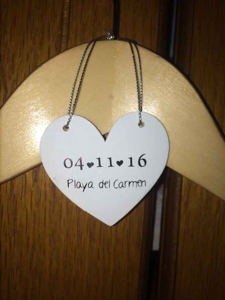 Llegó el gancho para mi vestido! - 2