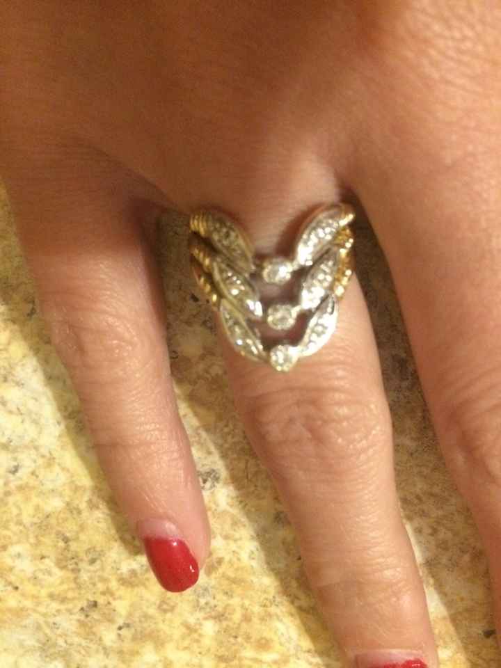 Anillo de promesa... - 1