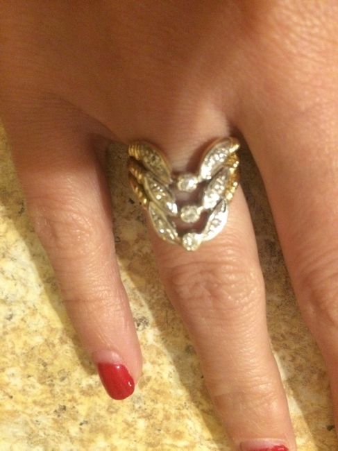 Anillo de promesa... - 1