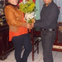 nuestro después :)  aqui estamos celebrando el 14 de febrero del presente año :3 