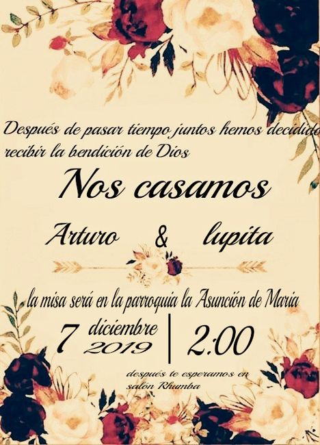 Invitaciones de boda fáciles de hacer - 1