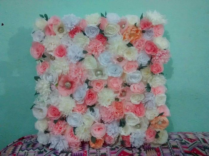  Flores de papel crepe - 1