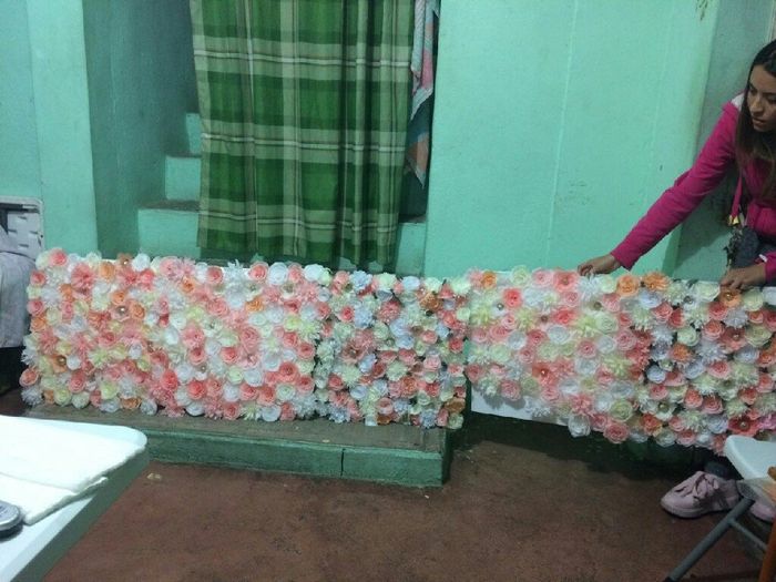 Flores de papel crepe 3