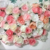 Cuadro de flores papel crepe - 3