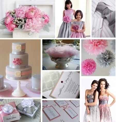 Boda rosa con gris 1