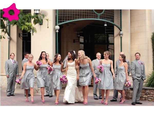 Boda rosa con gris 2