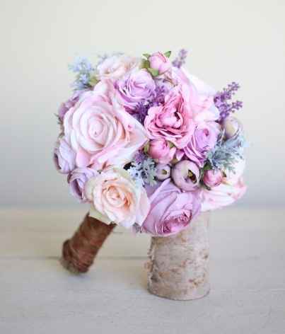 Boda rosa con gris 15