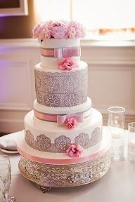 Boda rosa con gris 11