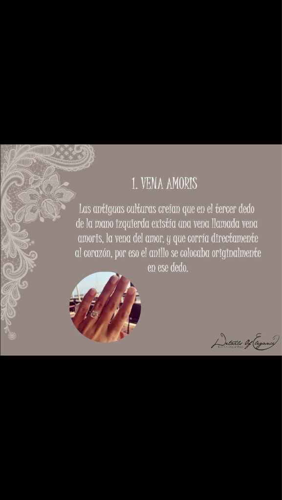 Curiosidades del anillo - 2