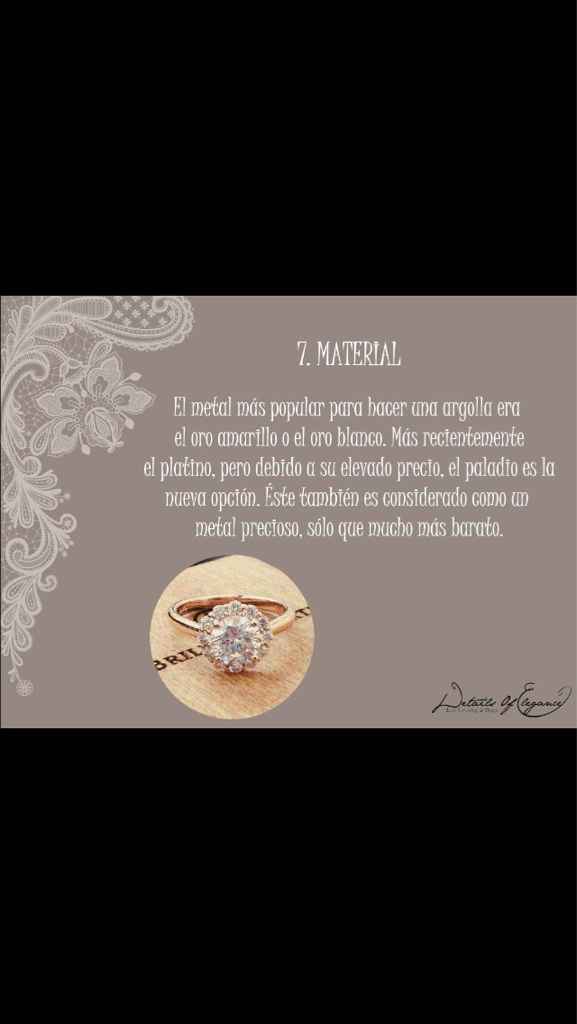 Curiosidades del anillo - 8