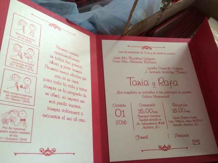Nuestra invitación - 2