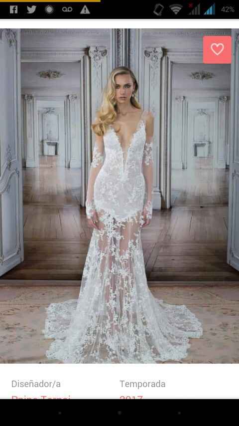 Vestido de novia escotado ? - 1