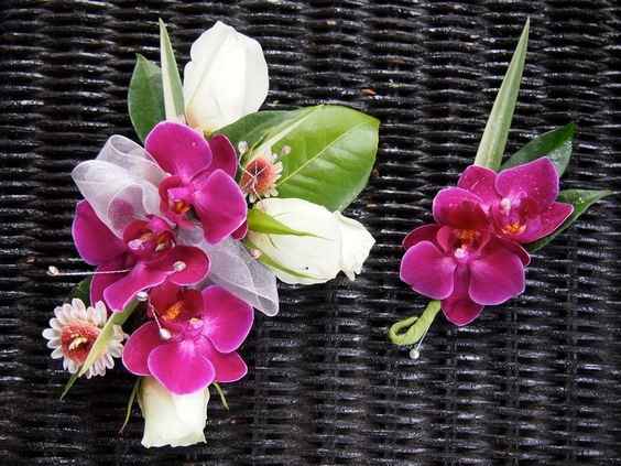 Boutoniere novio/bestman