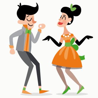 Entonces conoci a mi futuro marido y amor de mi vida, Bailando 