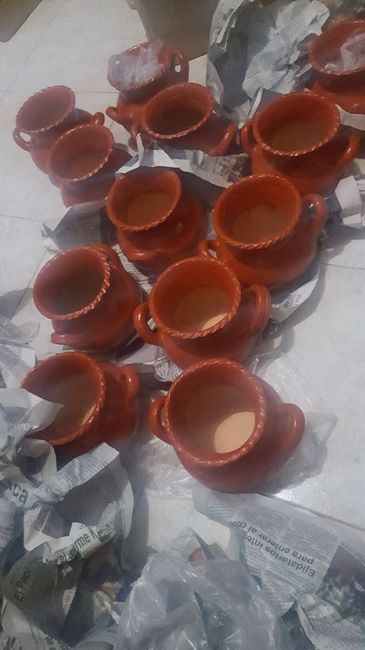 Centros de Mesa, jarritos