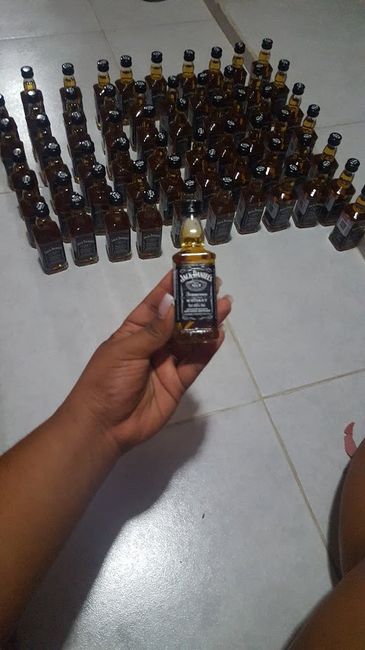 Botellitas Jacks Daniels