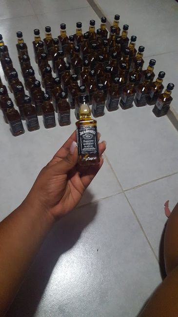 Botellitas Jacks Daniels