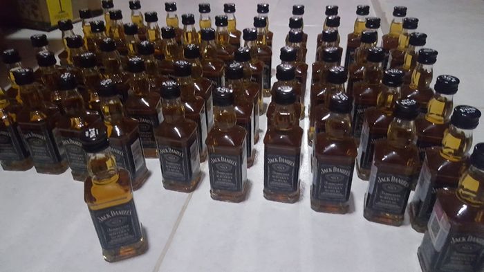 Botellitas Jacks Daniels