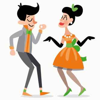 Entonces conoci a mi futuro marido y amor de mi vida, Bailando 