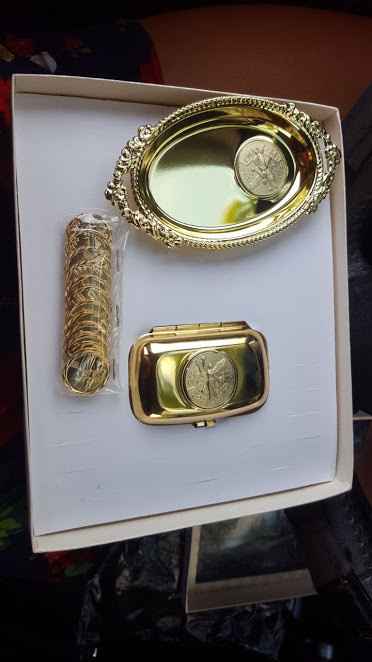 Arras, oro laminado 14K