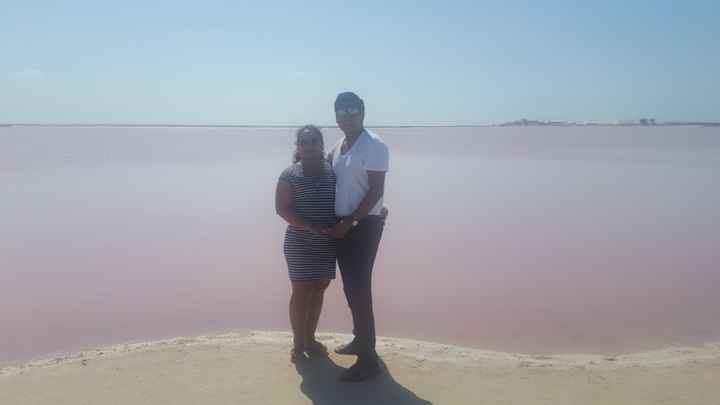 Yo con mi FM en las coloradas, Yucatan
