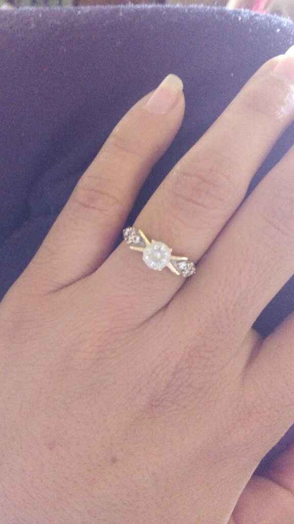 ¿Cómo es tu anillo de compromiso? - 1