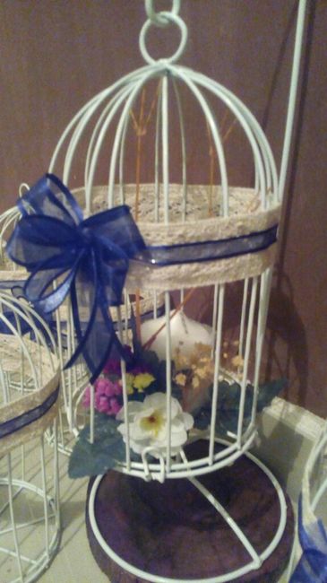 El último intento y así quedaron. centros de mesa!! - 3