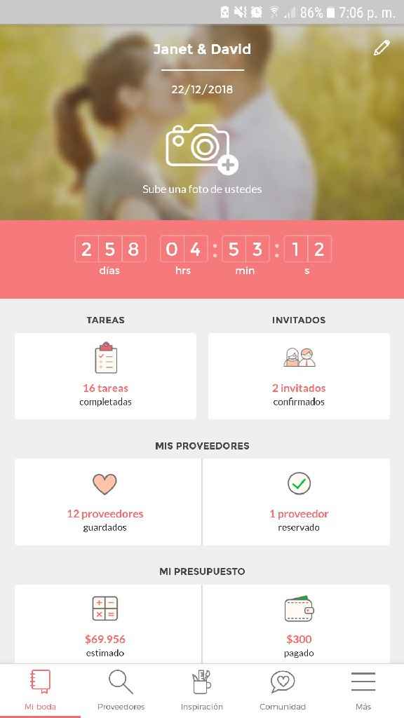 ¿Cuánto falta para que se casen? - 1