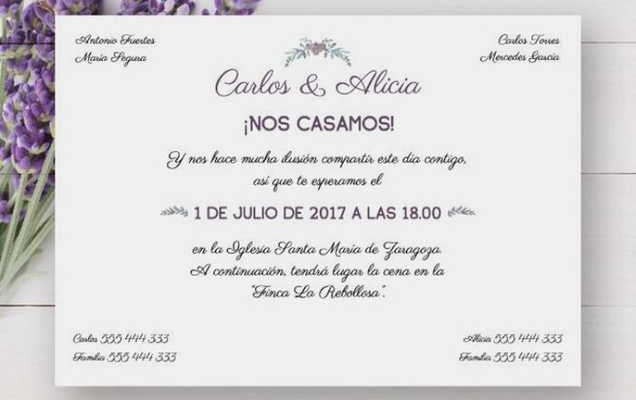 Avanzando con las invitaciones me encontré con un pequeño problema - 1