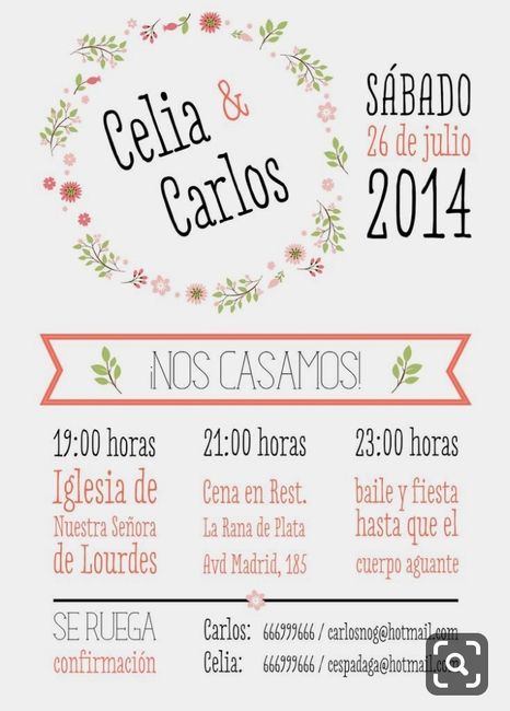 Avanzando con las invitaciones me encontré con un pequeño problema - 2